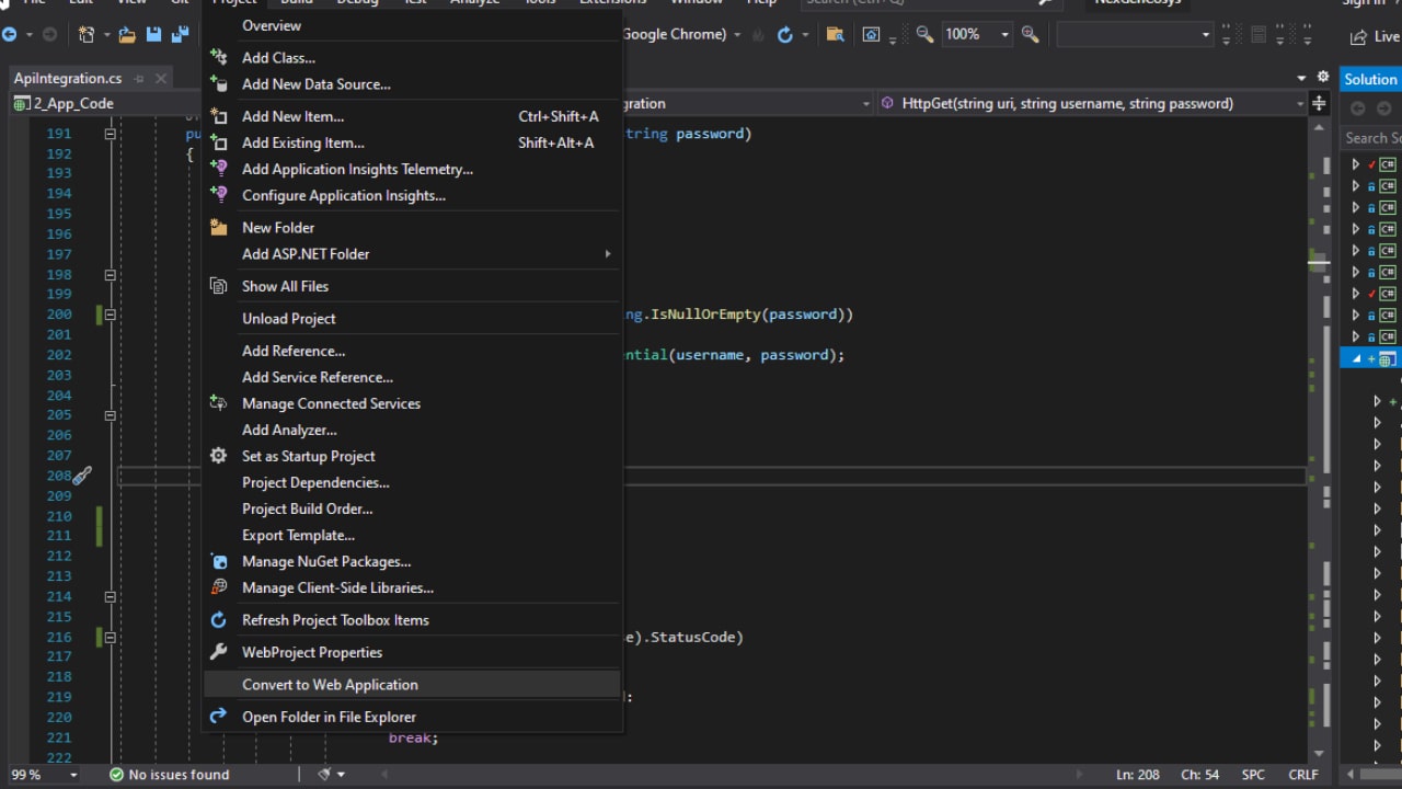 Conversion Of Website To A Web Application In ASP.NET